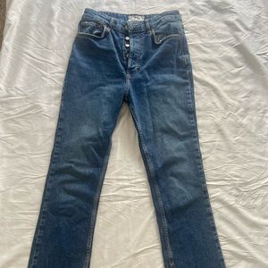 Free people Denim blue jeans